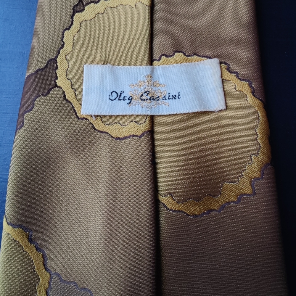 Vintage (70s) | Oleg Cassini 👔 tie - Picture 2 of 8